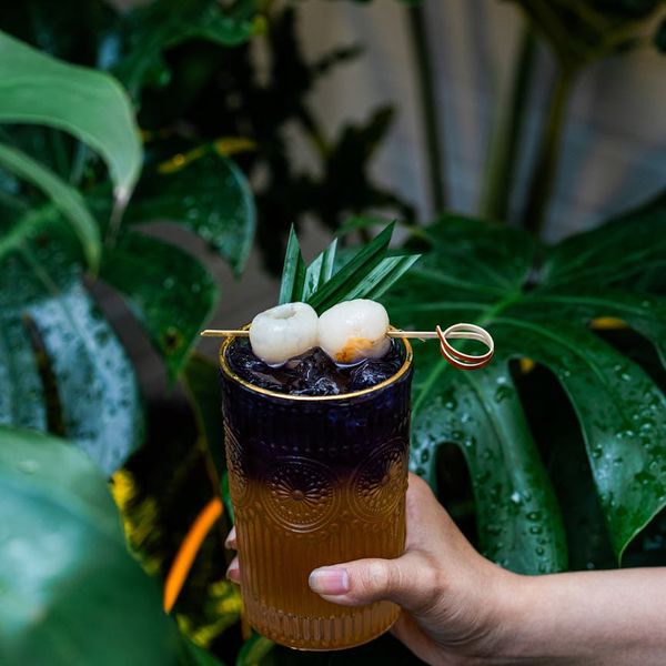 Person feeling refreshed and energetic in a natural setting.